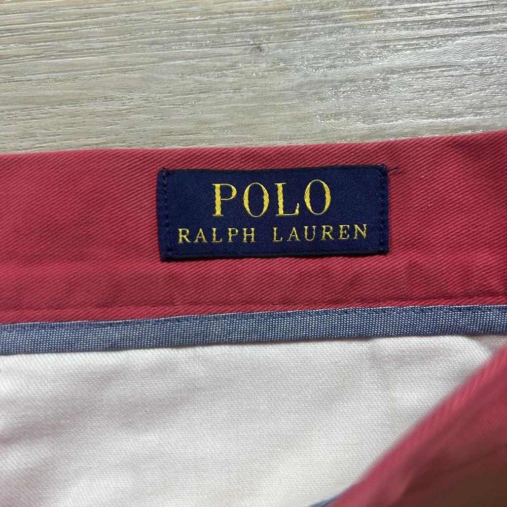 Polo Ralph Lauren Shorts Mens 34 Nantucket Red w Pony Stretch Classic Fit 9" NWT - Picture 4 of 11